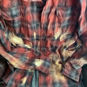 Custom Tye Dye Flannel